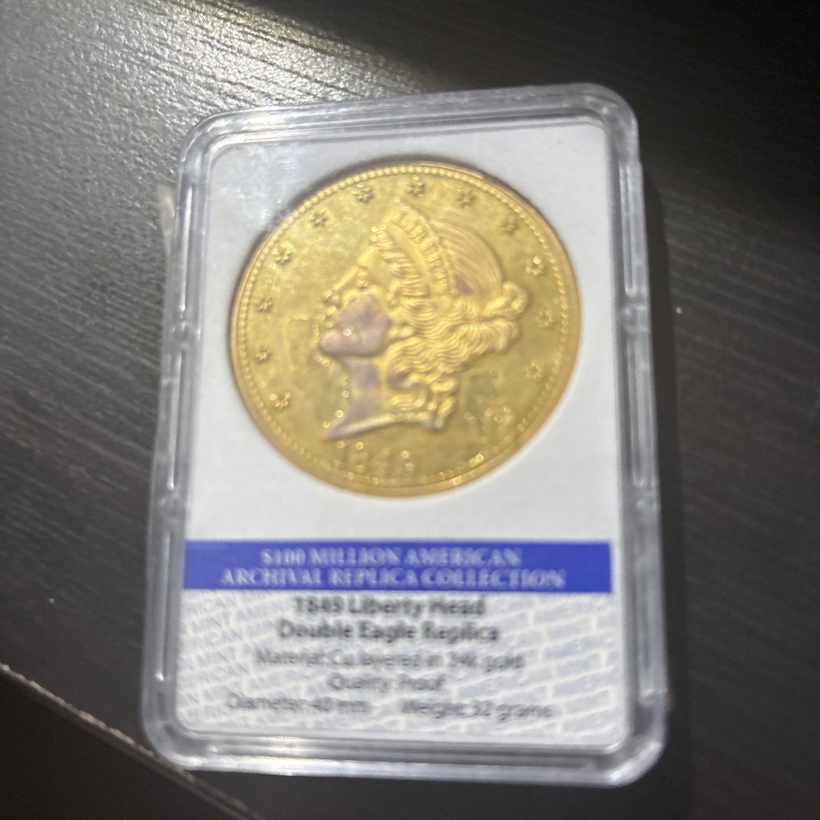 Replica 1849 Liberty Head Archival Replica Collection Coin Replica 1849 Liberty Head Archival Replica Collection Coin