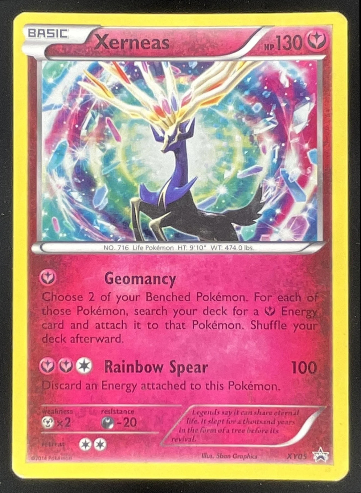2014 Pokemon XY Promos #XY05 Xerneas 2014 Pokemon XY Promos #XY05 Xerneas