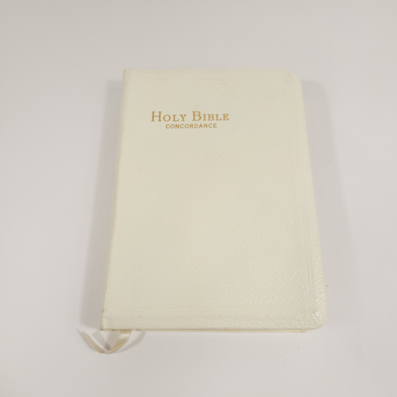 Vtg 1962 Holy Bible RSV Red Letter Edition White Cover World Publishing Vtg 1962 Holy Bible RSV Red Letter Edition White Cover World Publishing