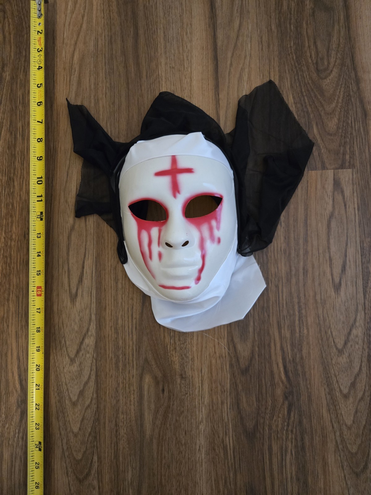 Halloween Cos-play Horror Nun's Mask, NWOT Halloween Cos-play Horror Nun's Mask, NWOT