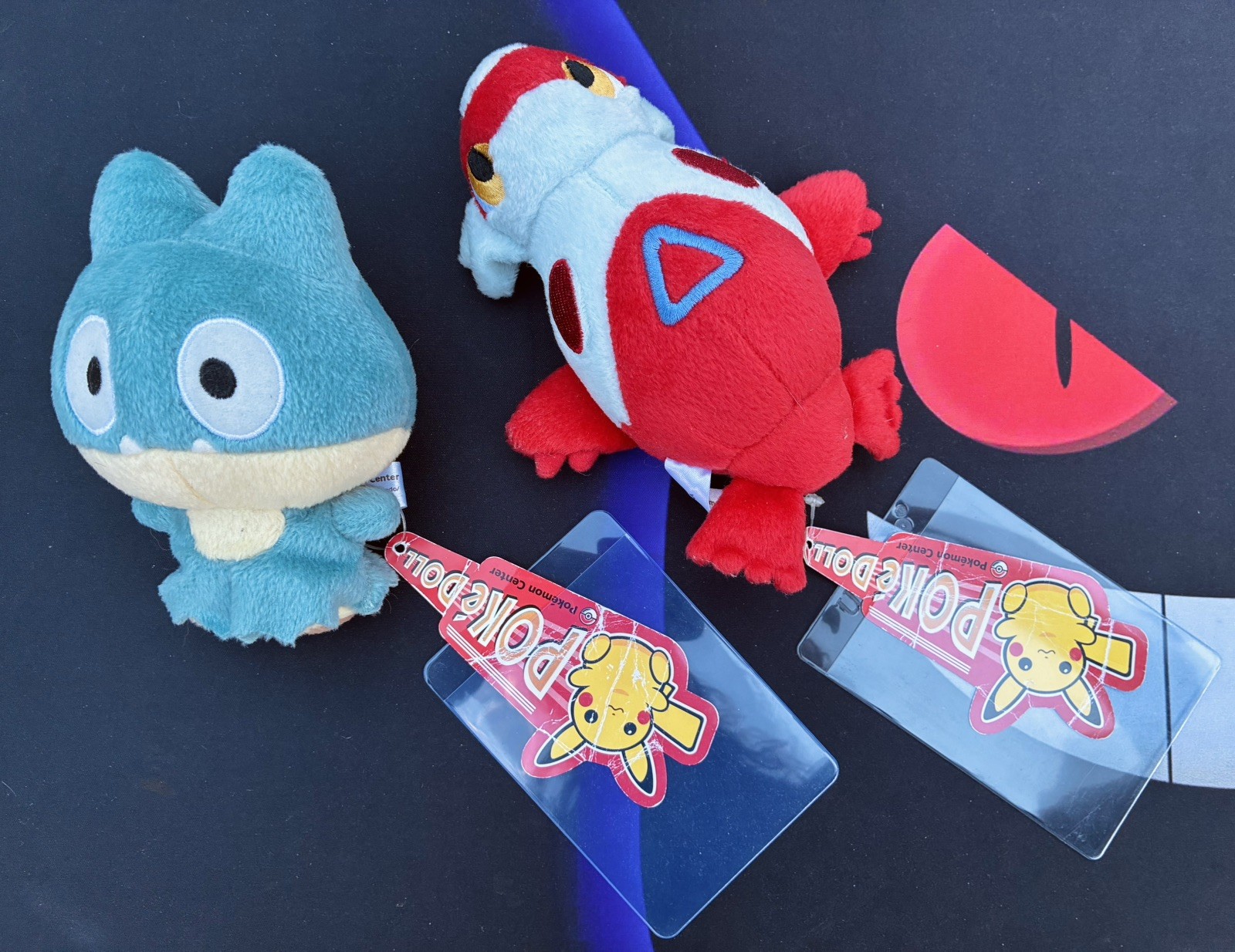 Pokemon Latias & Munchlax Plush Pokedolls | 2005 Vintage RARE with tags Pokemon Latias & Munchlax Plush Pokedolls | 2005 Vintage RARE with tags