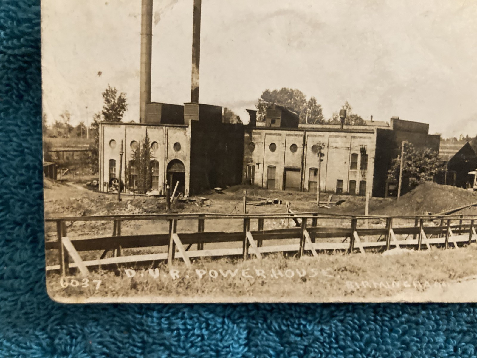 RPPC Birmingham Michigan D.U.R Powerhouse Streetcar Boardwalk Pesha Photo c1910 RPPC Birmingham Michigan D.U.R Powerhouse Streetcar Boardwalk Pesha Photo c1910