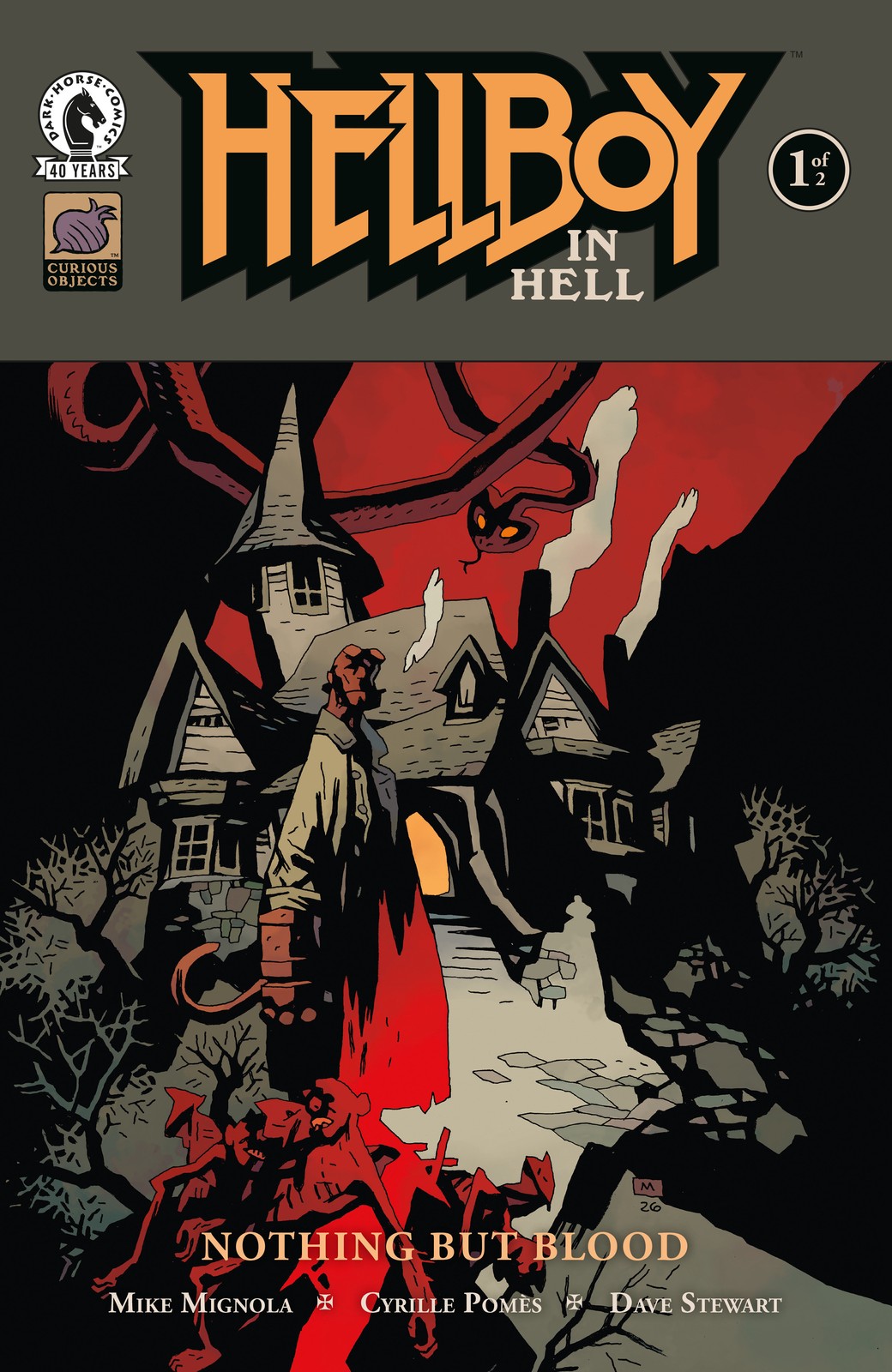 Hellboy In Hell: Nothing But Blood #1 CVR B Mike Mignola Pre Order 10/7/26 Dark Hellboy In Hell: Nothing But Blood #1 CVR B Mike Mignola Pre Order 10/7/26 Dark