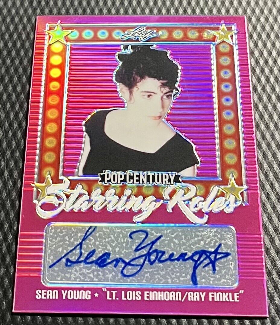 2021 Leaf Pop Century Sean Young Starring Roles Autograph #SR-SY1 - - 6/15