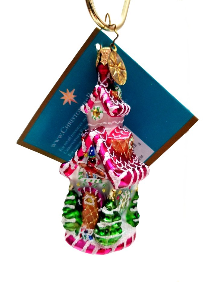 Christopher Radko - Sweet Retreat Gem #1012588 Decorated Candy House Christopher Radko - Sweet Retreat Gem #1012588 Decorated Candy House