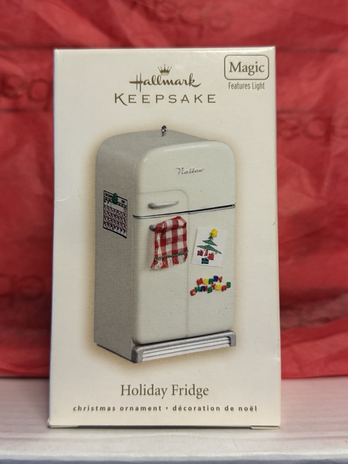 HALLMARK 2007 HOLIDAY FRIDGE ORNAMENT HALLMARK 2007 HOLIDAY FRIDGE ORNAMENT