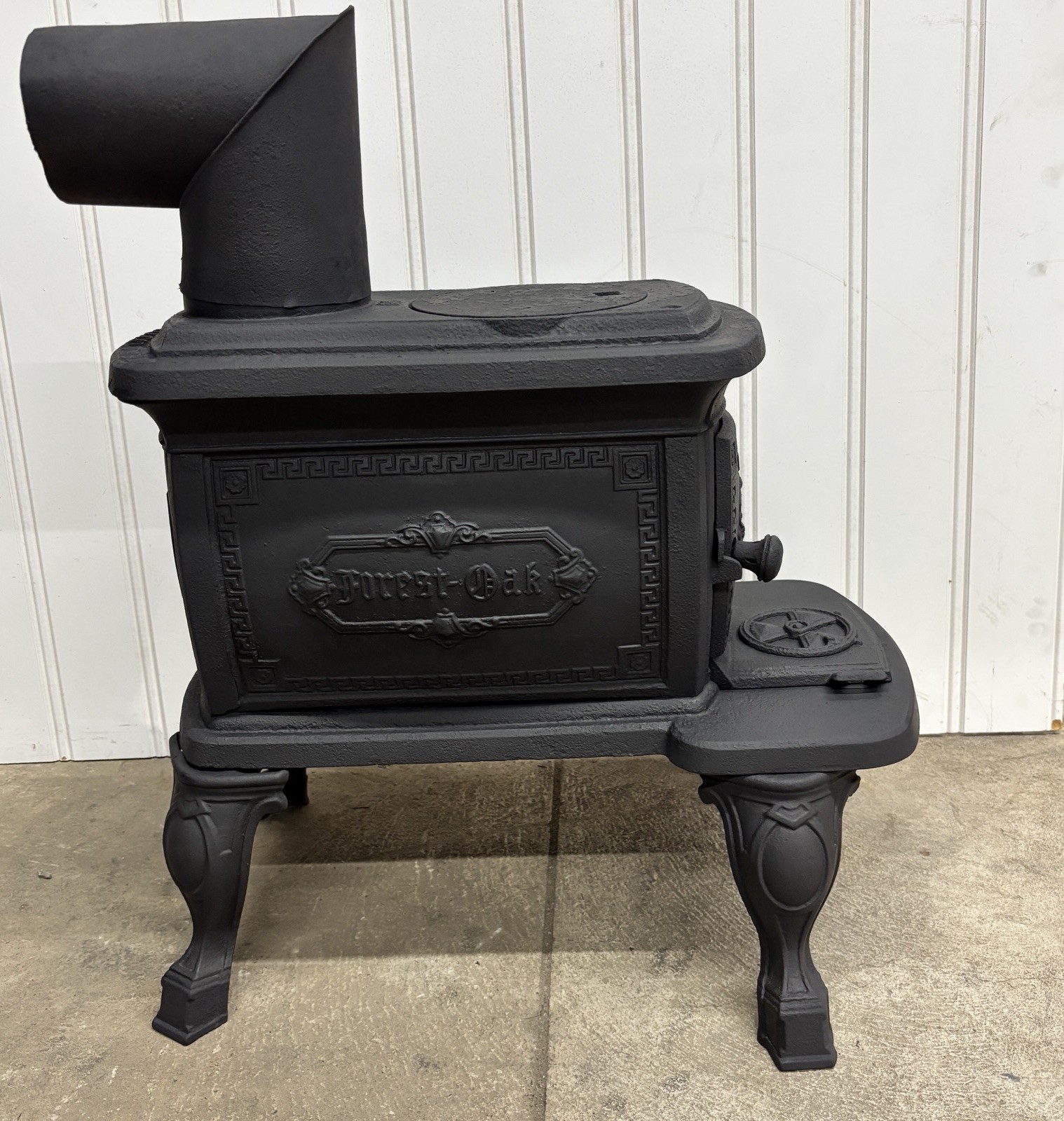 Antique Forest Oak No. 6 1882 1883 Cast Iron Stove RARE Twin Cities Single Year Antique Forest Oak No. 6 1882 1883 Cast Iron Stove RARE Twin Cities Single Year