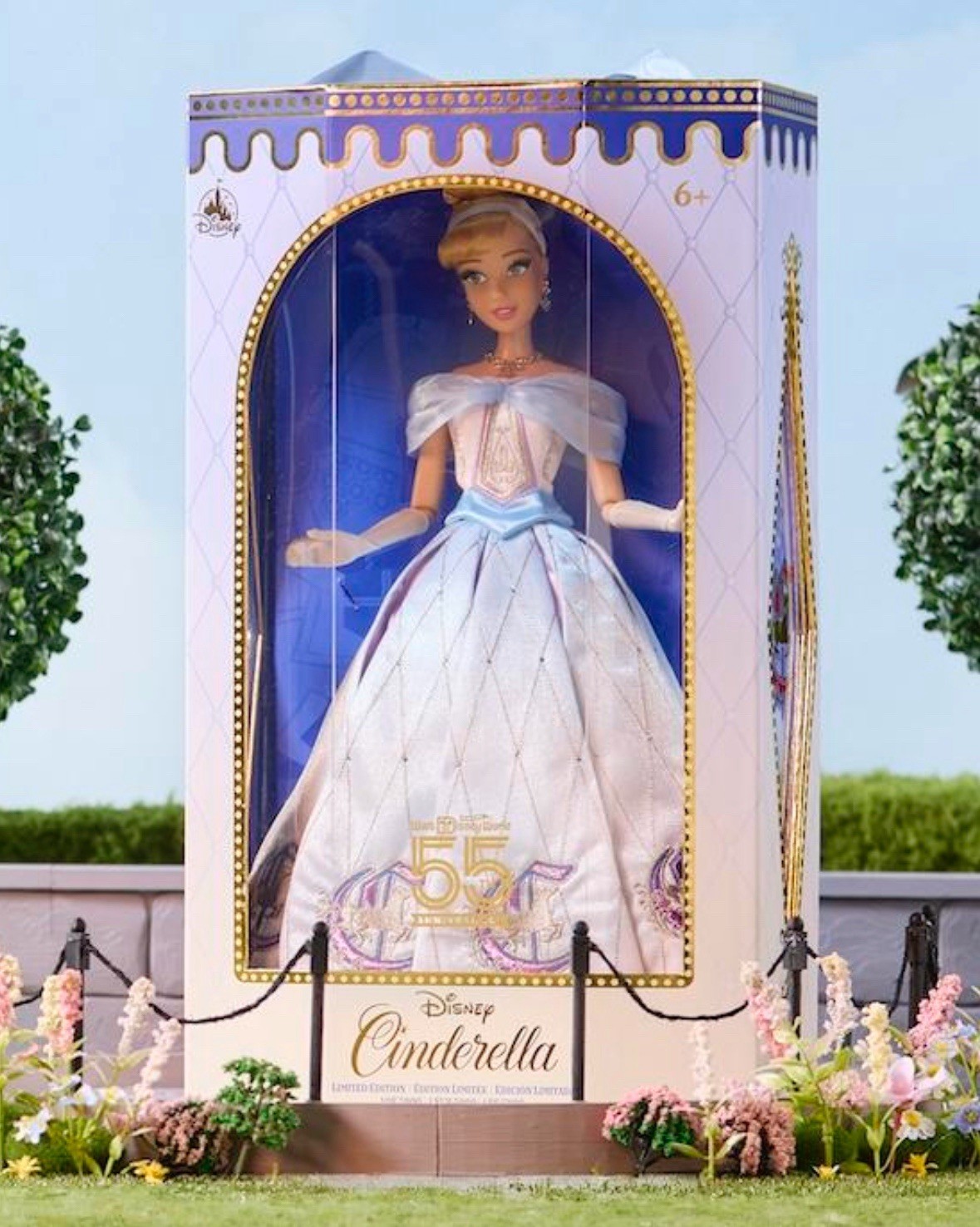 2026 Walt Disney World 55th Anniversary Cinderella Limited Edition Doll PRESALE 2026 Walt Disney World 55th Anniversary Cinderella Limited Edition Doll PRESALE