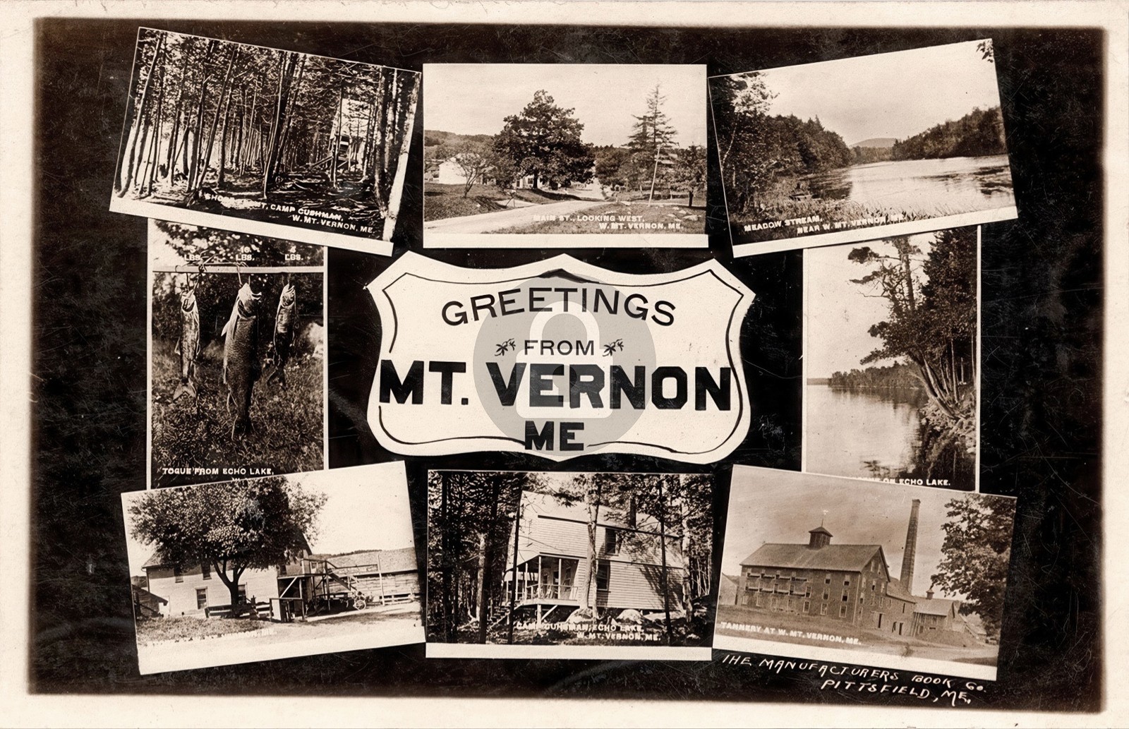 ME Multiview Greetings fr Mt Vernon Maine c1910s RPPC Photo Postcard COPY ME Multiview Greetings fr Mt Vernon Maine c1910s RPPC Photo Postcard COPY
