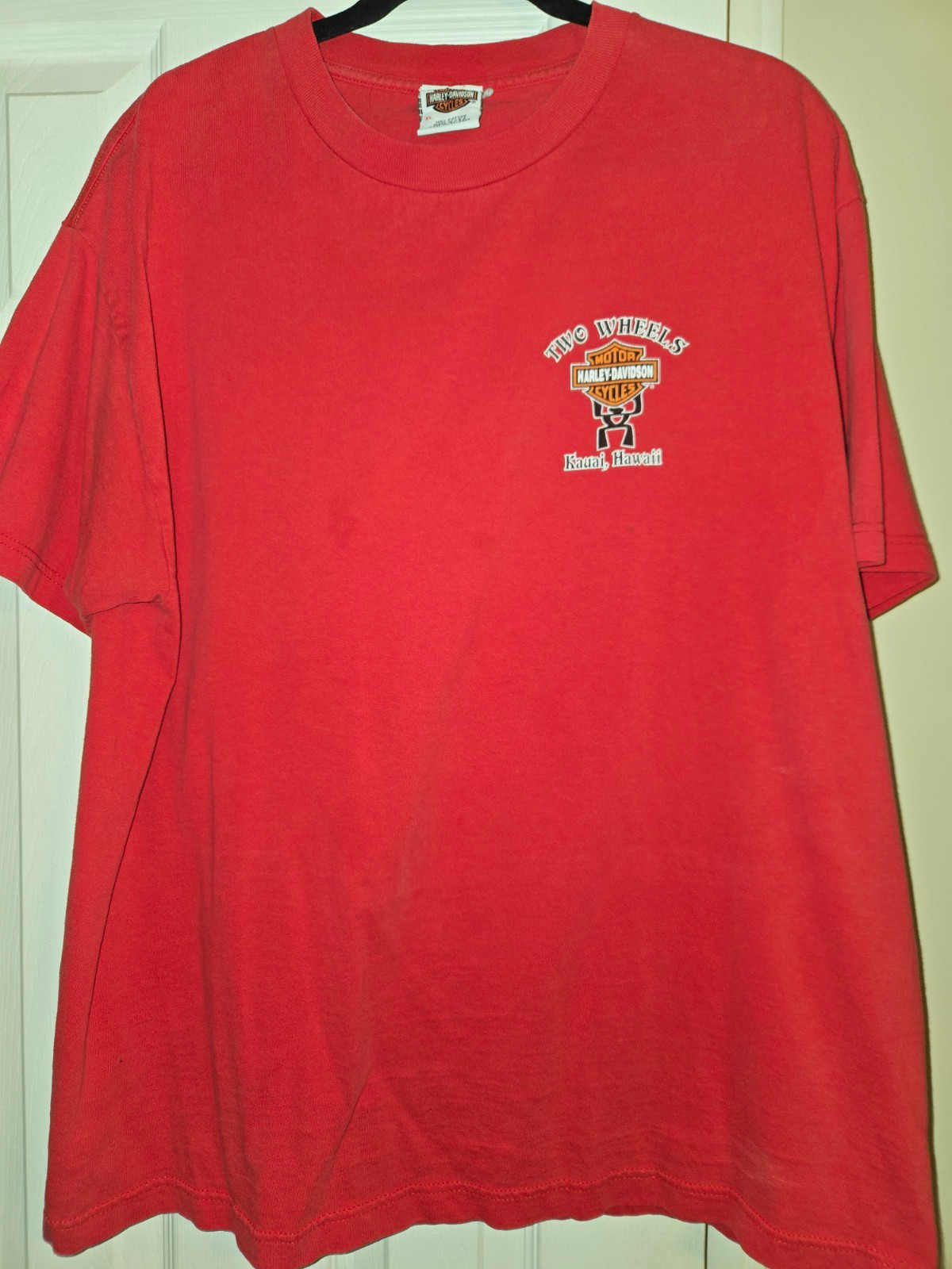 Vintage Two Wheels Kauai, Hawaii Harley Davidson T-Shirt Vintage Two Wheels Kauai, Hawaii Harley Davidson T-Shirt