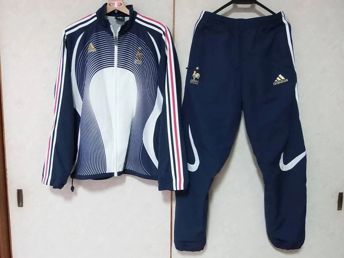 Adidas France National Soccer Team Zidane Number 10 Jersey Set 2010s Adidas France National Soccer Team Zidane Number 10 Jersey Set 2010s