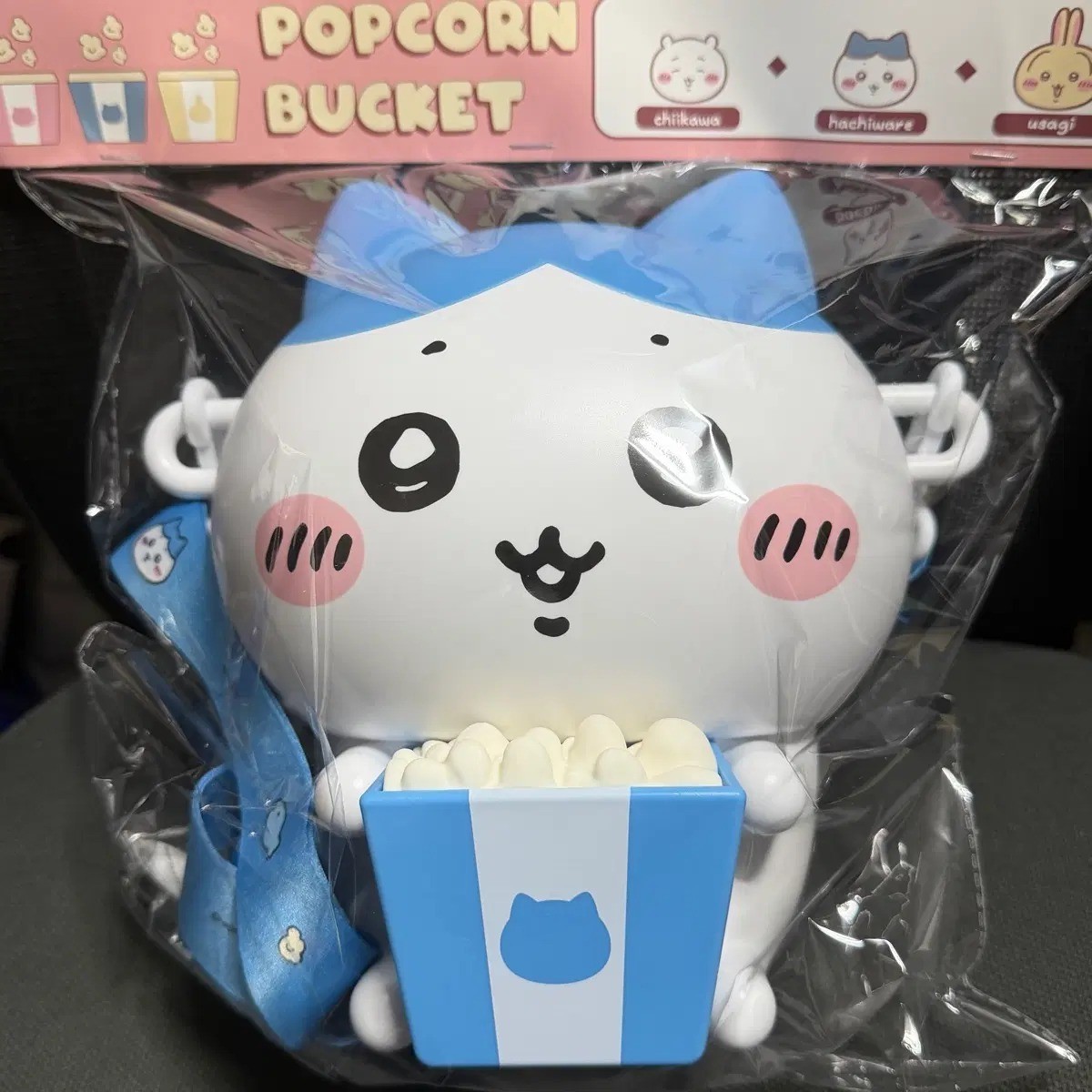 Hachiware PopCorn Bucket Korea Exclusive Official MD Hachiware PopCorn Bucket Korea Exclusive Official MD