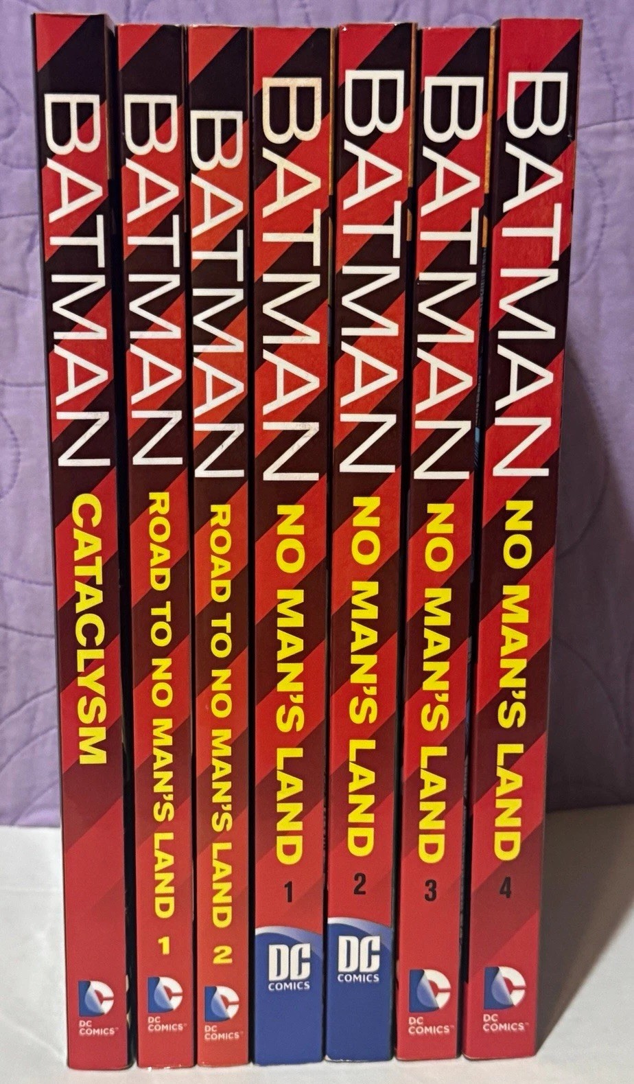 Batman Cataclysm + Road to No Man’s Land Vol 1-2 + No Man’s Land Vol 1-4/7 Book Batman Cataclysm + Road to No Man’s Land Vol 1-2 + No Man’s Land Vol 1-4/7 Book