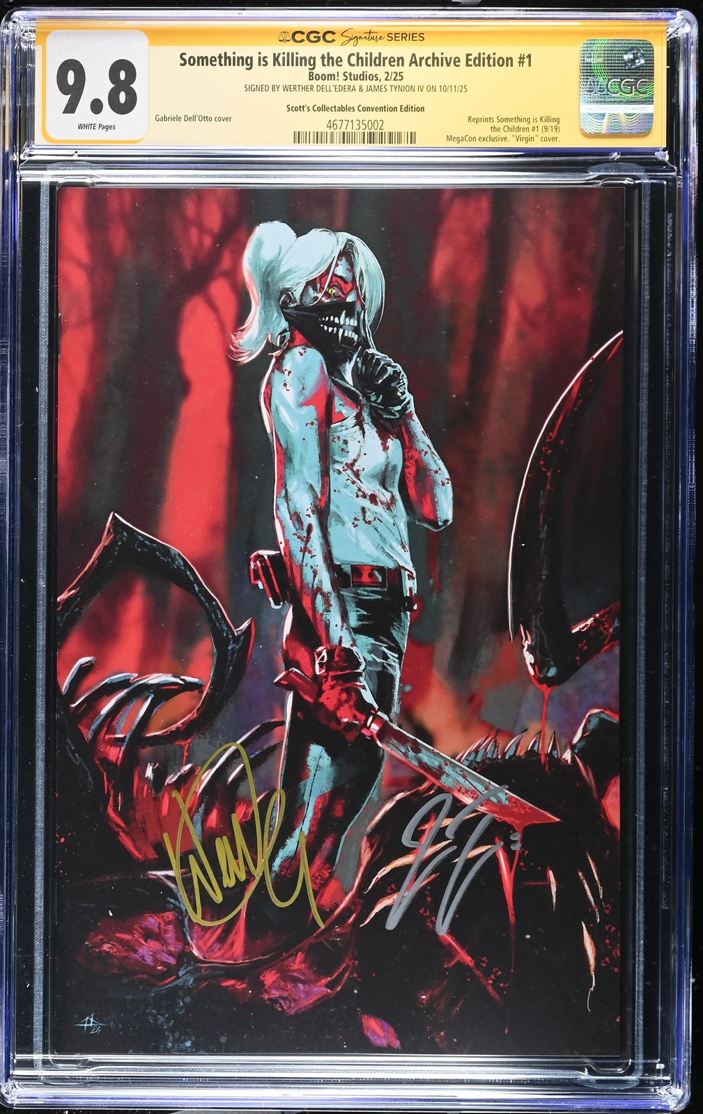 SiktC Archive Ed. #1 - CGC SS 9.8 - Sig Dell'Edera and Tynion - Megacon Virgin SiktC Archive Ed. #1 - CGC SS 9.8 - Sig Dell'Edera and Tynion - Megacon Virgin
