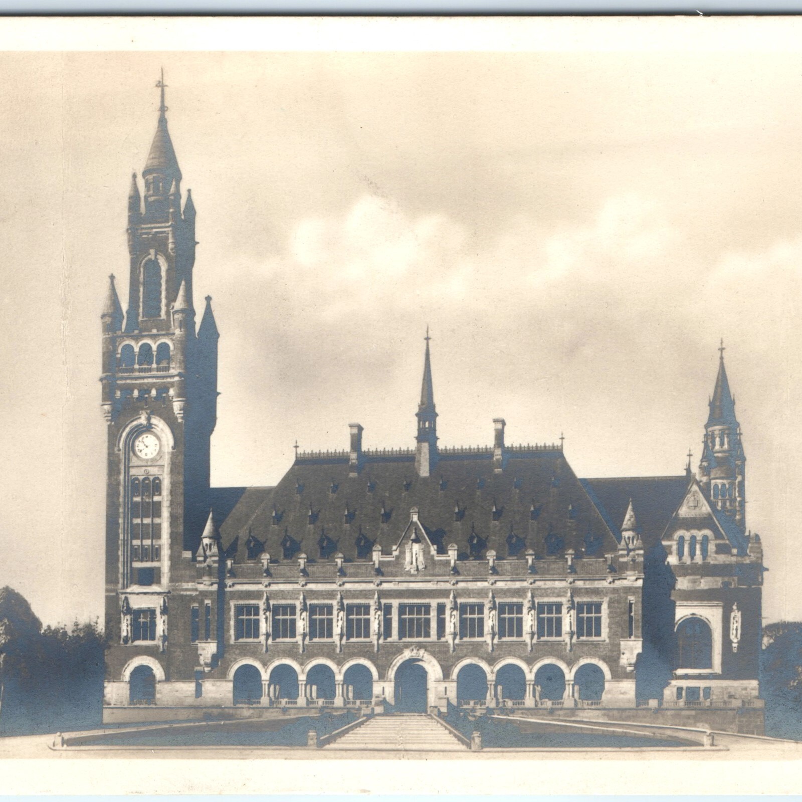 1913 The Hague, Netherlands PC Peace Palace Den Haag Vredespaleis Architecture