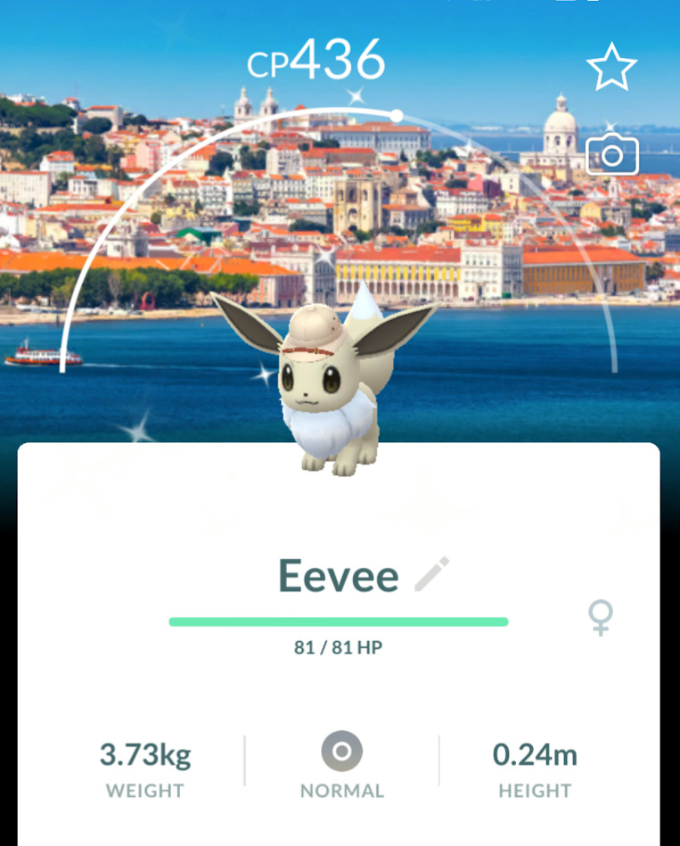 ✨1x Shiny Explorer Eevee Lisbon Background Trade – Pokémon GO | Quick Delivery ⚡