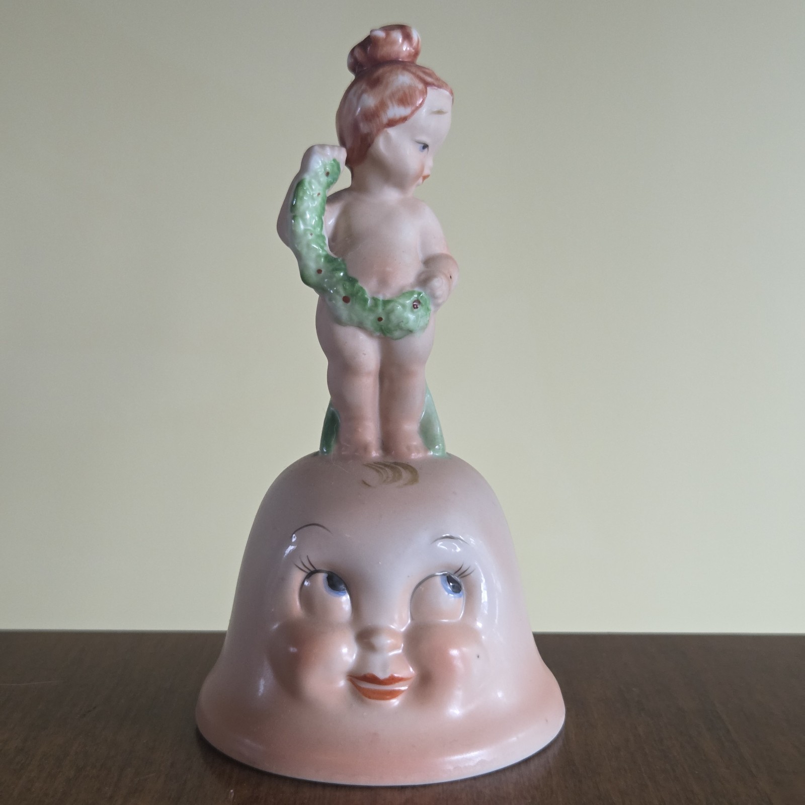 Vintage 1950 Lenwile China Ardalt "Little Miss Modesty" Bell 5.75" Vintage 1950 Lenwile China Ardalt "Little Miss Modesty" Bell 5.75"