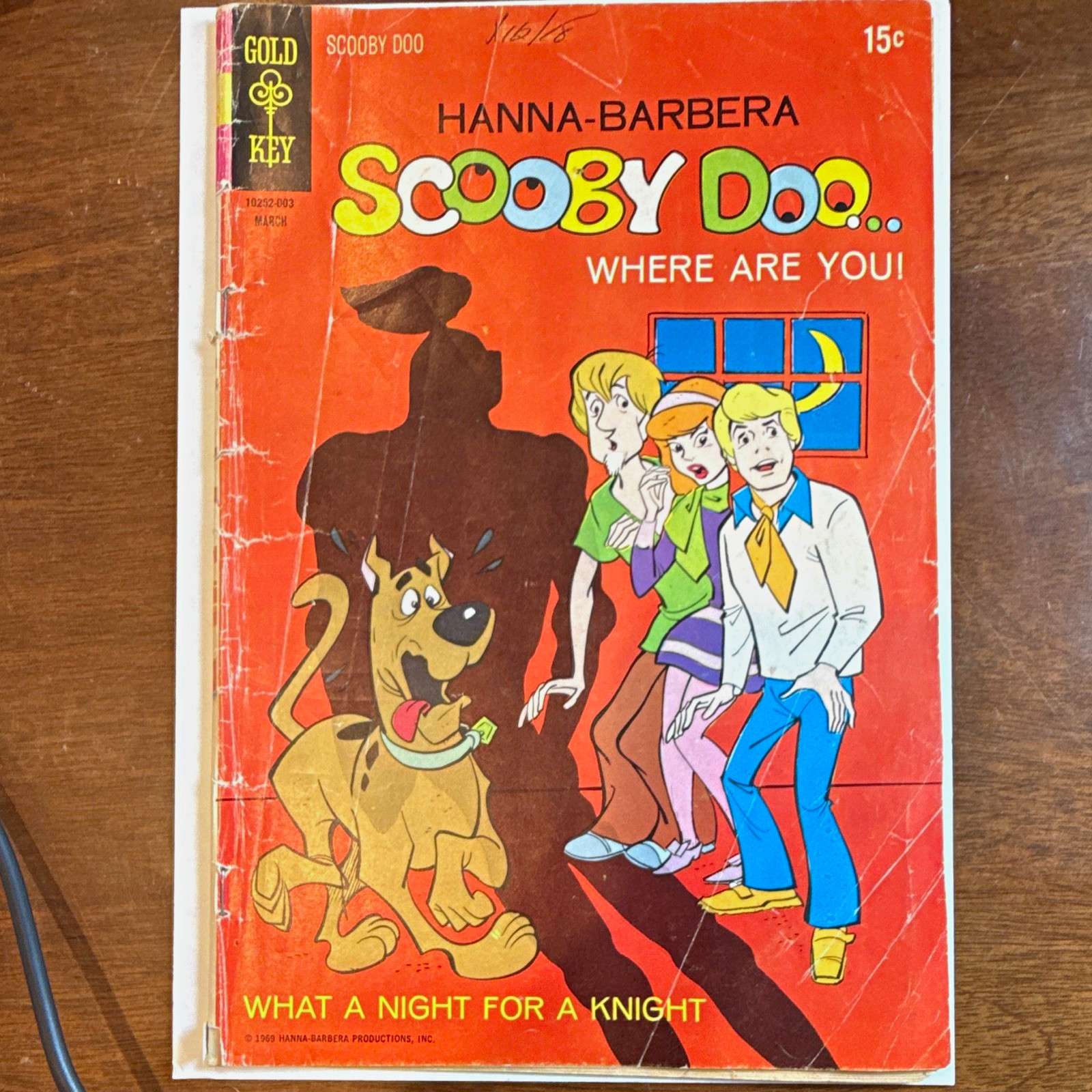 Gold Key Scooby-Doo... Where Are You What a Night for a Knight (1969) 1st Ed. Gold Key Scooby-Doo... Where Are You What a Night for a Knight (1969) 1st Ed.