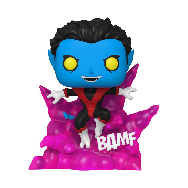 Funko Pop Deluxe Marvel: X-Men - Nightcrawler Teleporting #1124 Glow-in-the-Dar Funko Pop Deluxe Marvel: X-Men - Nightcrawler Teleporting #1124 Glow-in-the-Dar