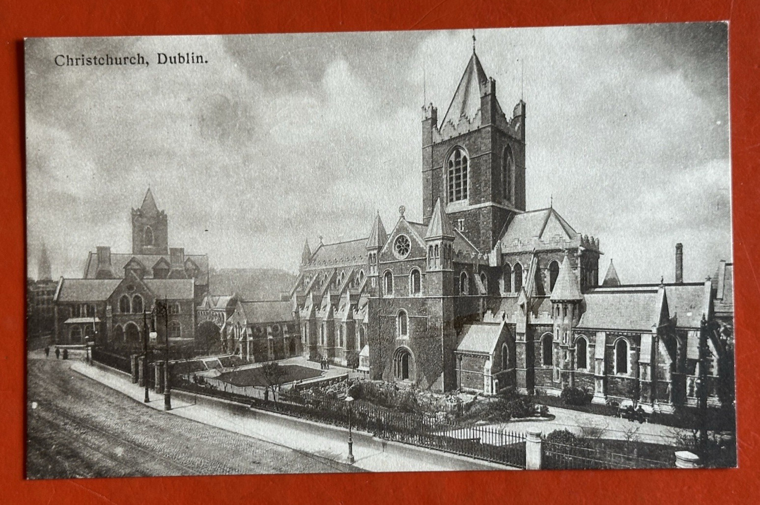 1909 DUBLIN IRELAND ~Antique Postcard~ CHRISTCHURCH