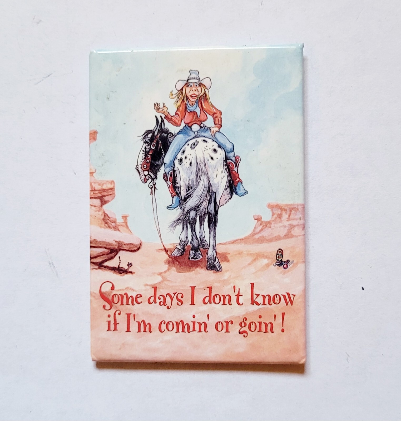 Some Days I Don't Know if I'm Comin or Goin Refrigerator Magnet Some Days I Don't Know if I'm Comin or Goin Refrigerator Magnet