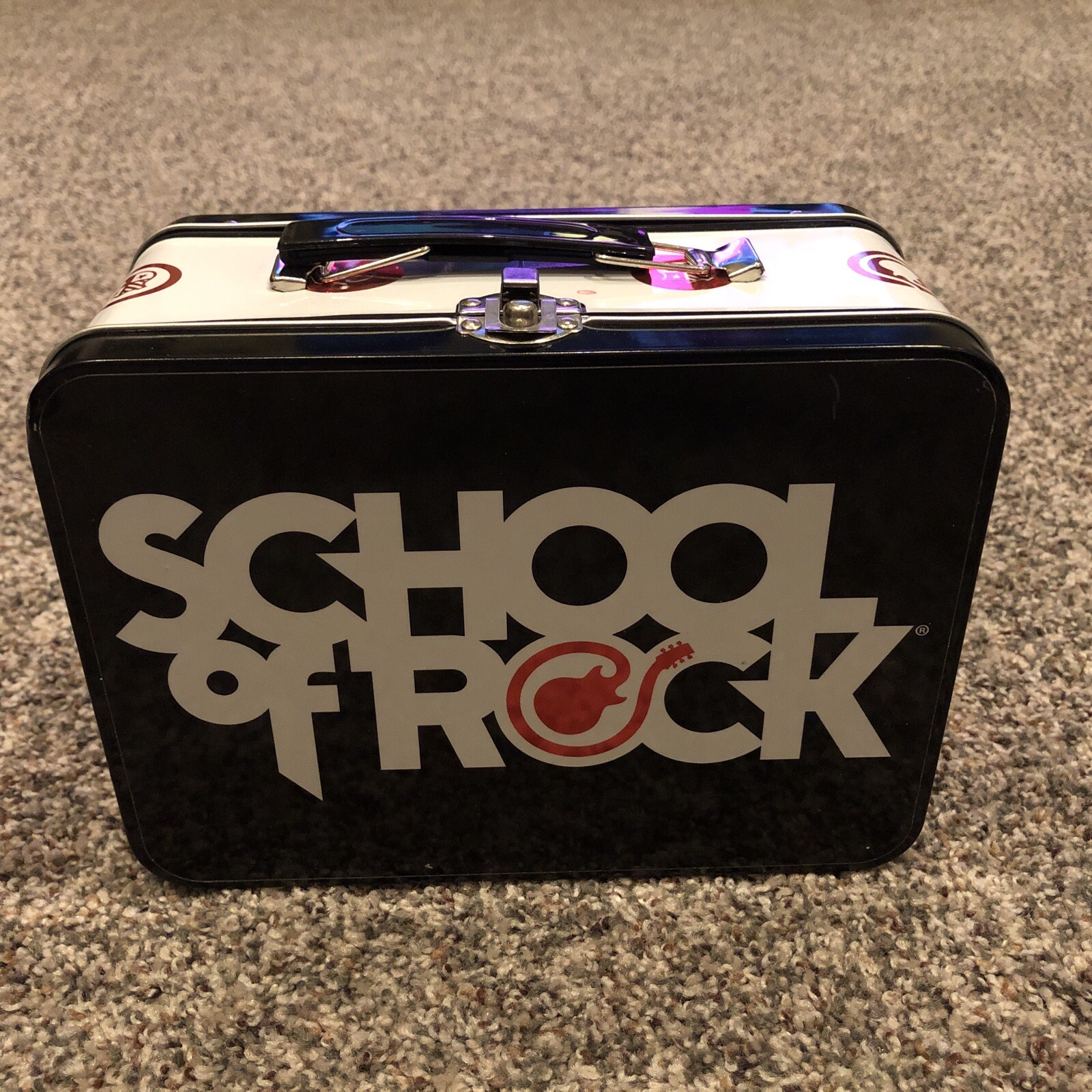 UBER RARE Vintage School Of Rock Lunch Box 2003 VERY NICE SHAPE Jack Black UBER RARE Vintage School Of Rock Lunch Box 2003 VERY NICE SHAPE Jack Black