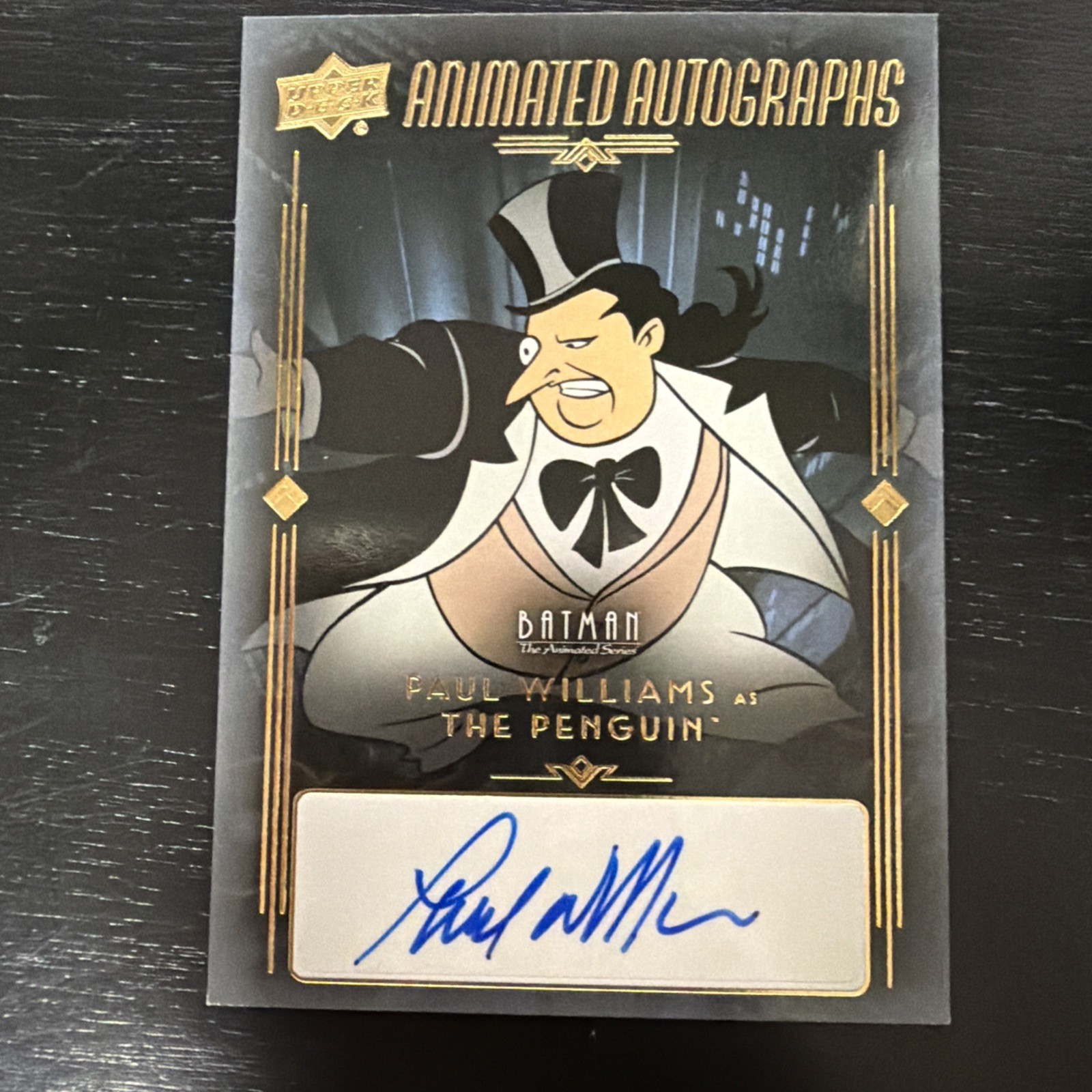 2026 Batman Animated Series Autograpghs Paul Williams as The Penguin AUTO 2026 Batman Animated Series Autograpghs Paul Williams as The Penguin AUTO