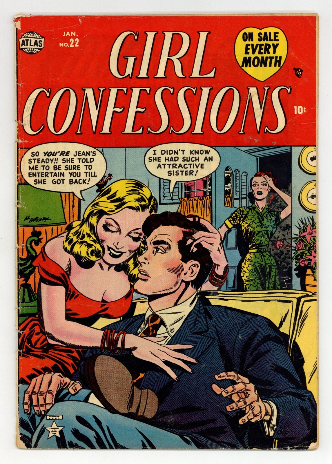Girl Confessions #22 GD/VG 3.0 1953 Girl Confessions #22 GD/VG 3.0 1953