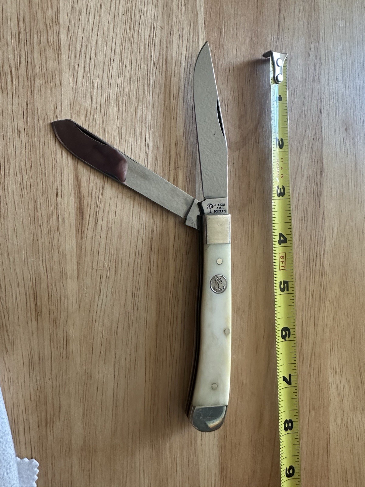 Vintage HBoker and Co Solingen Trapper. Made In Germany Rare