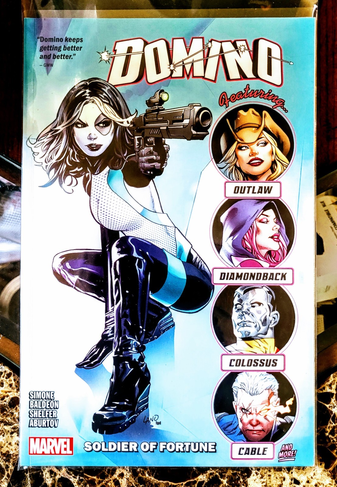 Domino Volume Vol. 2 Soldier of Fortune by Fabian Marvel Tpb Novel Domino Volume Vol. 2 Soldier of Fortune by Fabian Marvel Tpb Novel