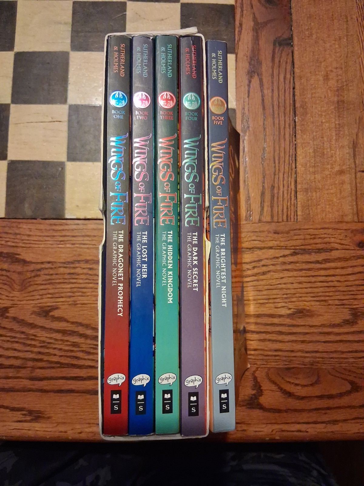 Wings of Fire Graphic Novel Books 1-5 Wings of Fire Graphic Novel Books 1-5