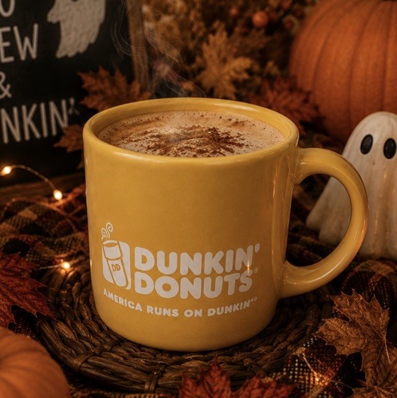 Dunkin Donuts 2014 Mug Fall Harvest Pumpkin Spice Halloween Coffee Cup 14oz Dunkin Donuts 2014 Mug Fall Harvest Pumpkin Spice Halloween Coffee Cup 14oz