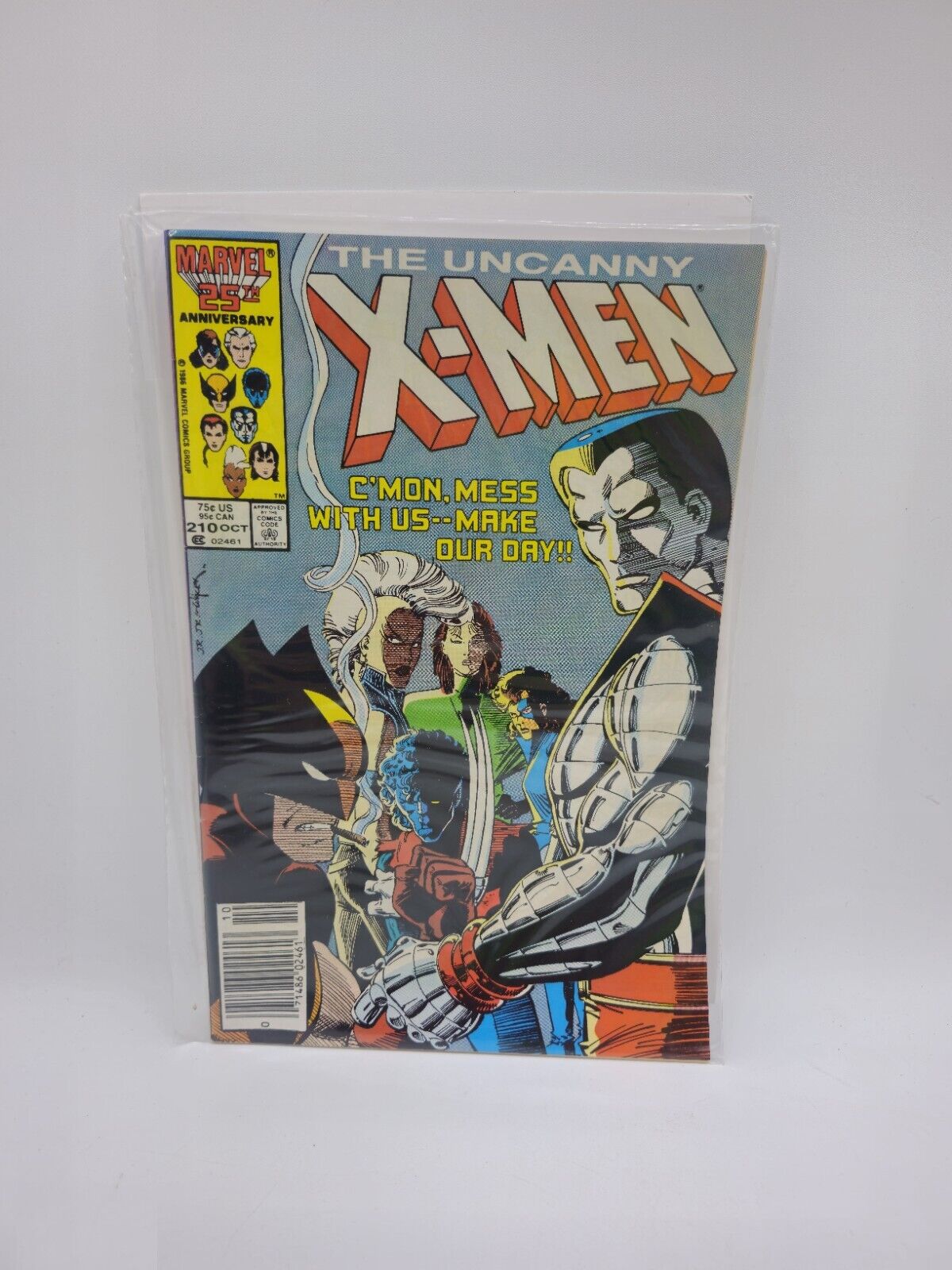 The Uncanny X-men #210 Marvel Comics 1986 1st Cameo Marauders