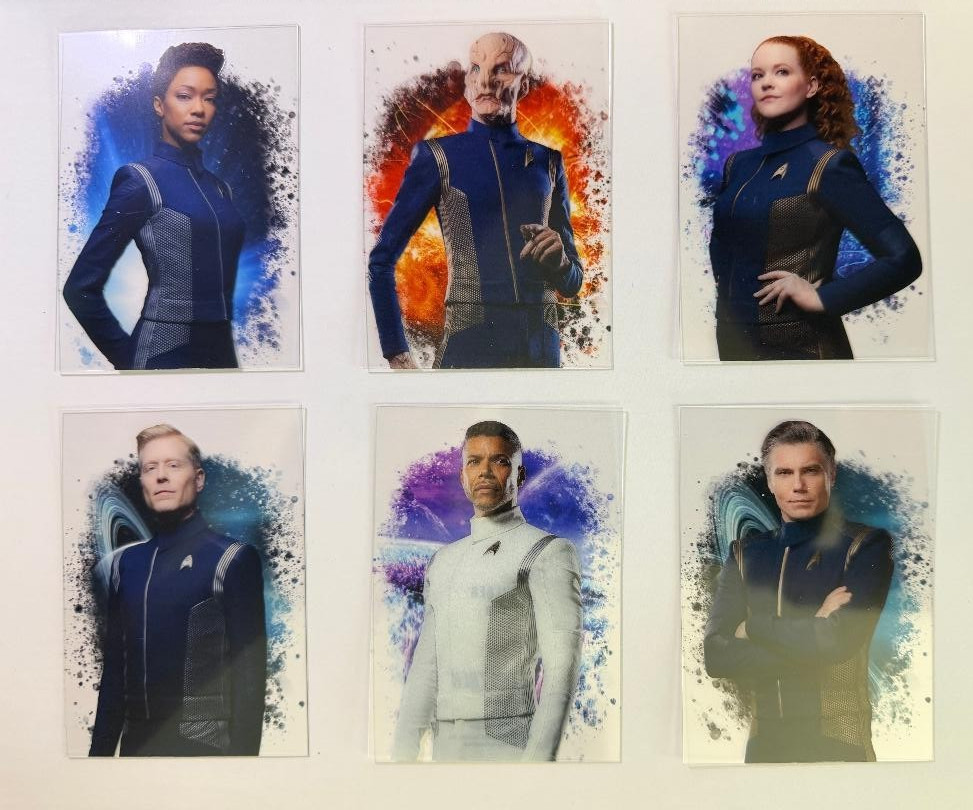 Star Trek Discovery Season 2 Character Acetate Complete Insert Card CC1  CC11
