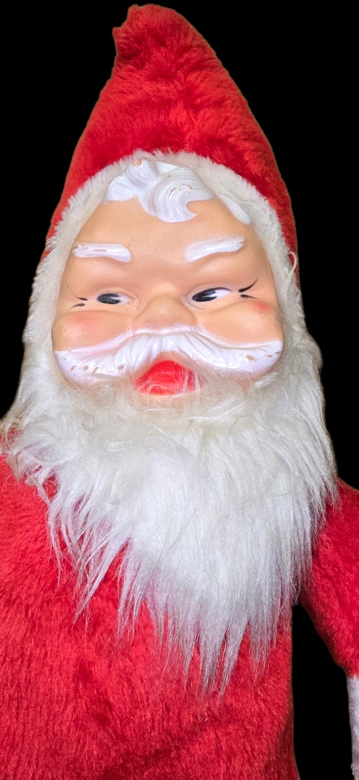 VINTAGE 17" SANTA CLAUS DOLL SOFT RUBBER FACE VINTAGE 17" SANTA CLAUS DOLL SOFT RUBBER FACE