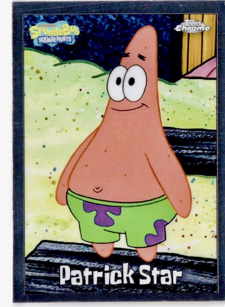 Patrick Star #24 2025 Topps Chrome SpongeBob 25th Anniversary NM Patrick Star #24 2025 Topps Chrome SpongeBob 25th Anniversary NM