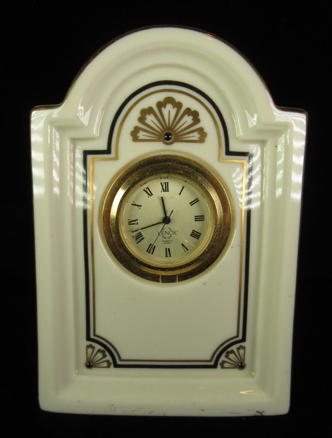 Lenox Porcelain Brunswick Desk Clock