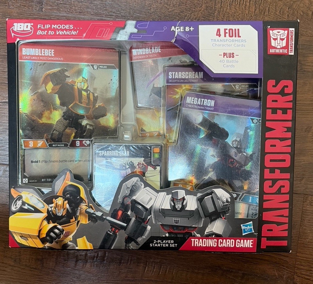 HASBRO WOTC SEALED Transformers Trading Card Game Autobots 2-Player Set; GR HASBRO WOTC SEALED Transformers Trading Card Game Autobots 2-Player Set; GR