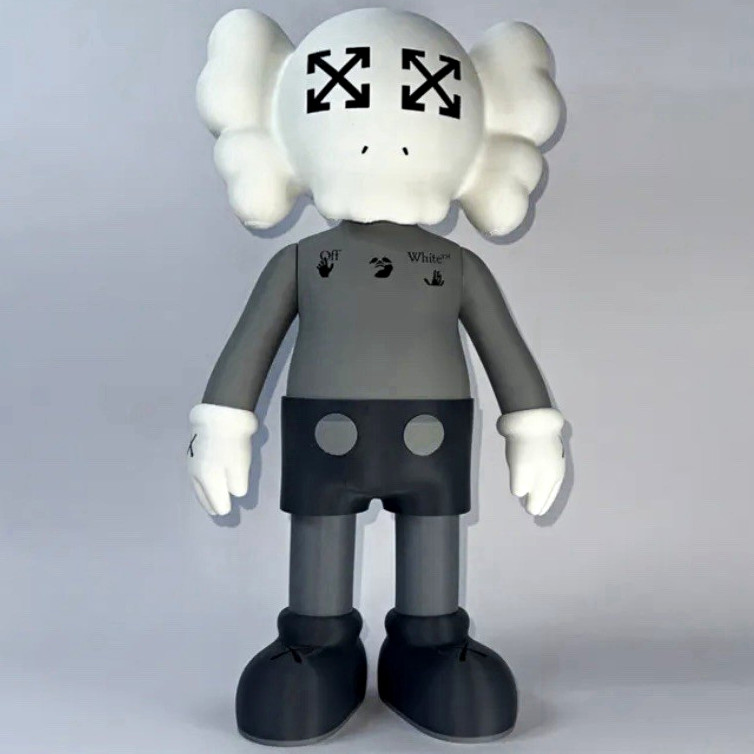KAWS  3d printed  18inch tall off white Companion Designer Figure -  Collectible