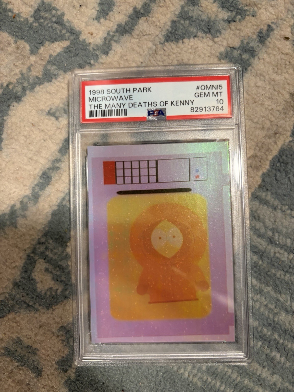 1998 SOUTH PARK #OMNI 6 ELECTROCUTED THE MANY DEATHS OF KENNY PSA 10 POP 1 GRAIL 1998 SOUTH PARK #OMNI 6 ELECTROCUTED THE MANY DEATHS OF KENNY PSA 10 POP 1 GRAIL