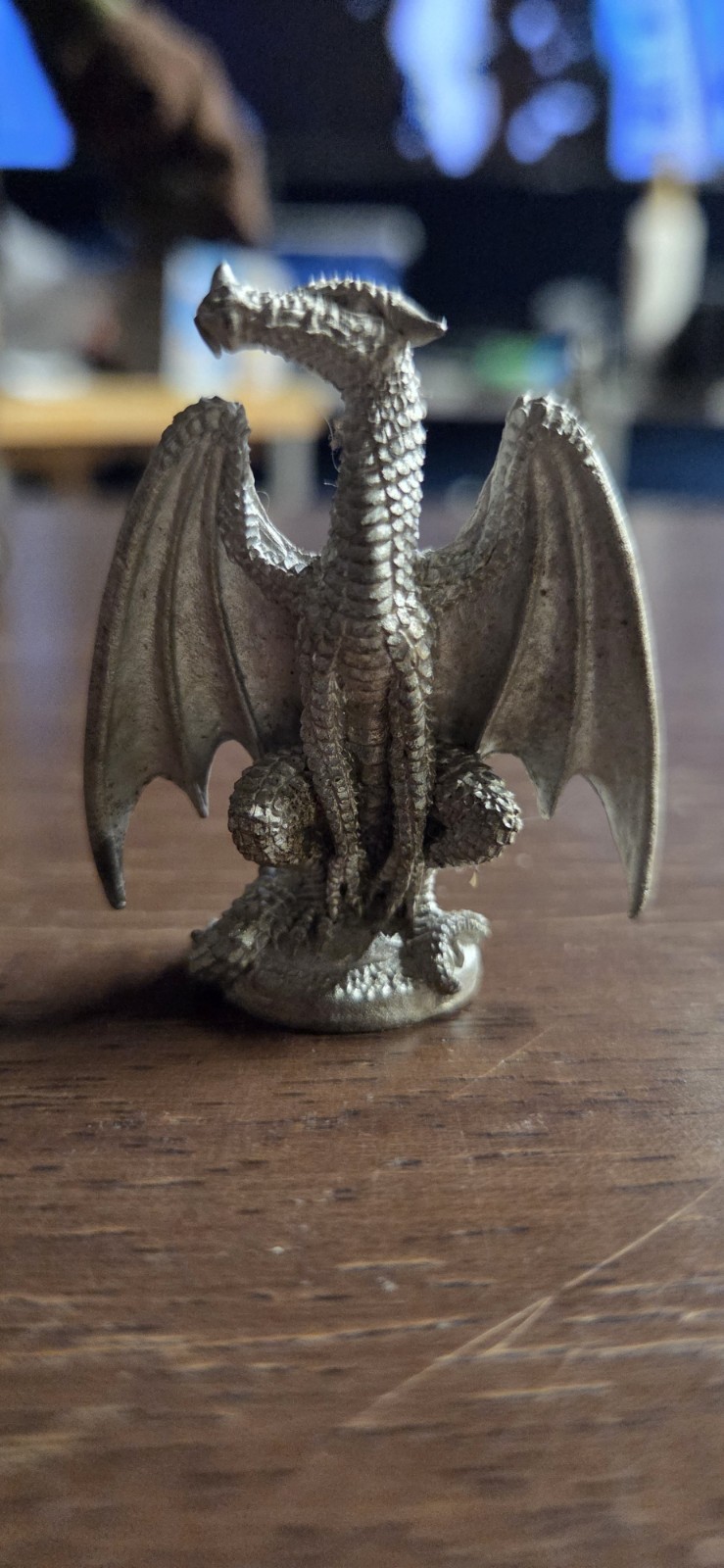 2001 EverQuest Lord Nagafen Naggy SOE Pewter Game Piece Figure 2001 EverQuest Lord Nagafen Naggy SOE Pewter Game Piece Figure