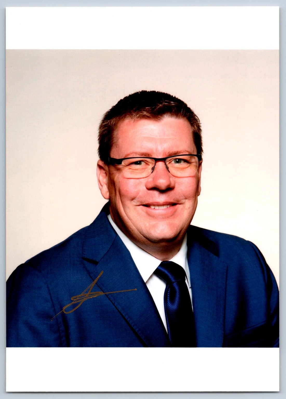 Scott Moe Signed Autograph Photo Premier of Saskatchewan Politician