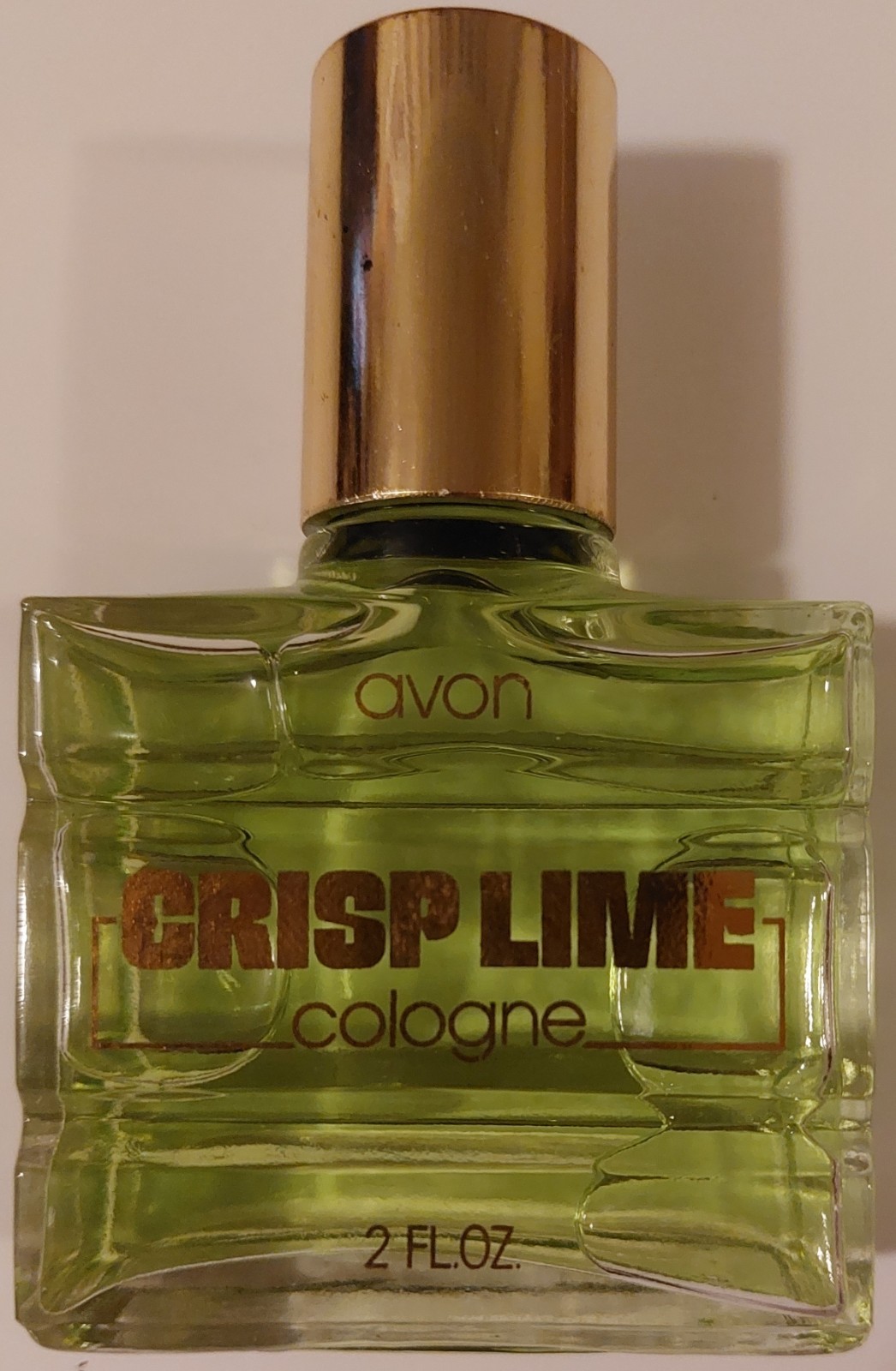 NEW Vintage AVON CRISP LIME COLOGNE 2 FL OZ ( RARE ) No Box NEW Vintage AVON CRISP LIME COLOGNE 2 FL OZ ( RARE ) No Box