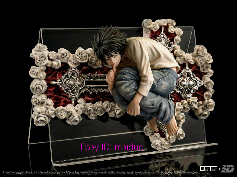 L·Lawliet Resin Old Time Studio ZZDD Death Note Figure Presale 1/6th 30cmW L·Lawliet Resin Old Time Studio ZZDD Death Note Figure Presale 1/6th 30cmW