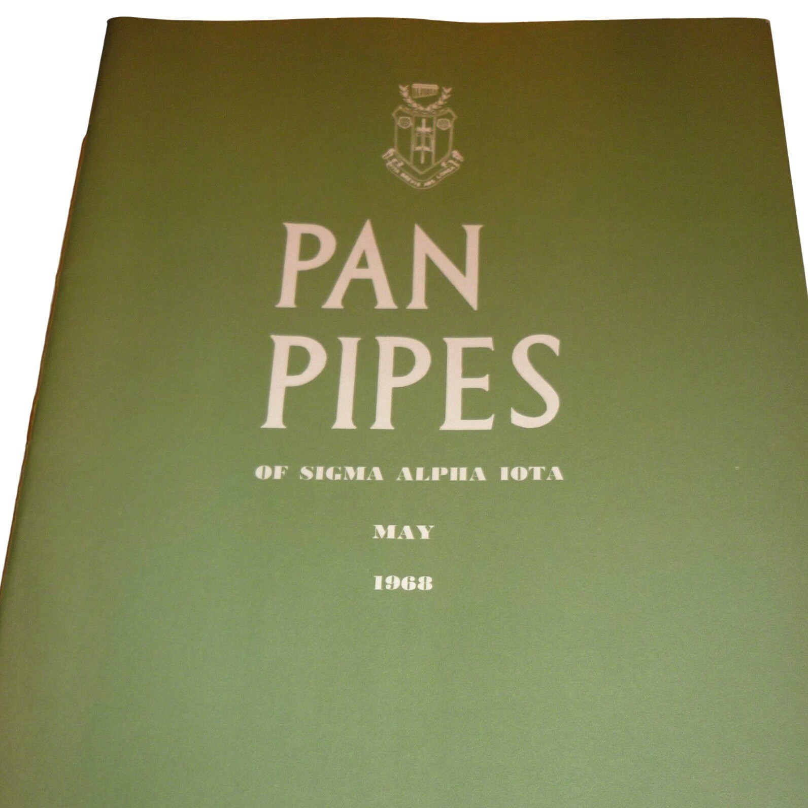 Vintage May 1968 Pan Pipes Sigma Alpha Iota Music Fraternity Magazine Chicago Vintage May 1968 Pan Pipes Sigma Alpha Iota Music Fraternity Magazine Chicago