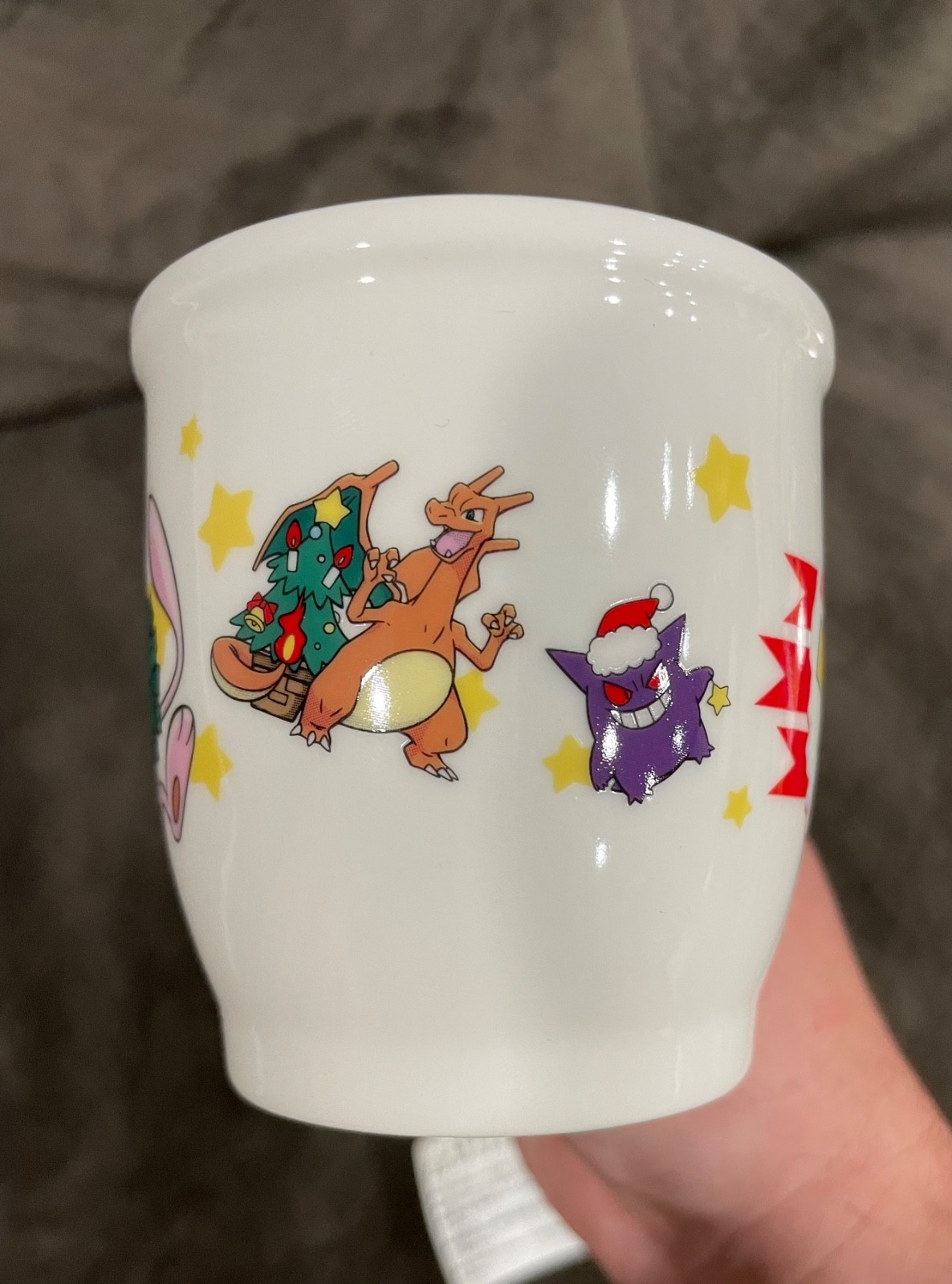 Pokemon Center 2004 Christmas Mug Gengar Mew Charizard Wobbuffet Pikachu Pokemon Center 2004 Christmas Mug Gengar Mew Charizard Wobbuffet Pikachu