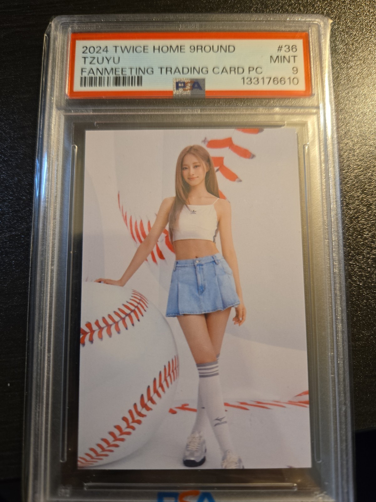 2024 TWICE HOME 9ROUND FANMEETING TRADING CARD PHOTOCARDS #36 TZUYU PSA 9 2024 TWICE HOME 9ROUND FANMEETING TRADING CARD PHOTOCARDS #36 TZUYU PSA 9