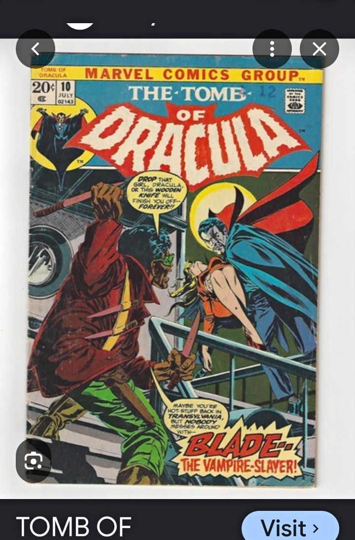 Tomb of Dracula #10 CGC 9.0 (1973 Marvel) 1st Appearance Blade the Vampire Slaye Tomb of Dracula #10 CGC 9.0 (1973 Marvel) 1st Appearance Blade the Vampire Slaye