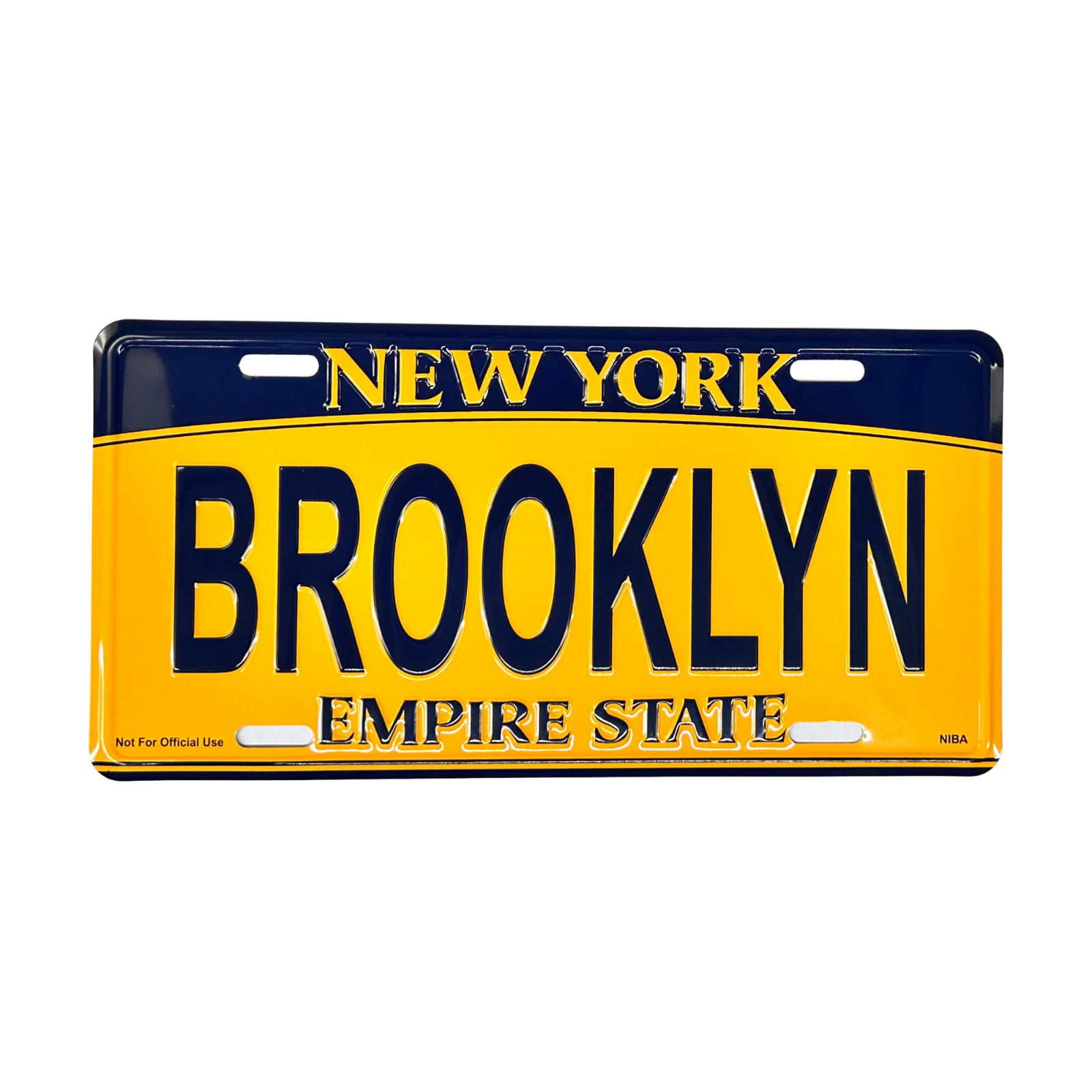 BROOKLYN: NEW YORK Gift Souvenir License Plate for Car, Truck, Home, Tourist BROOKLYN: NEW YORK Gift Souvenir License Plate for Car, Truck, Home, Tourist