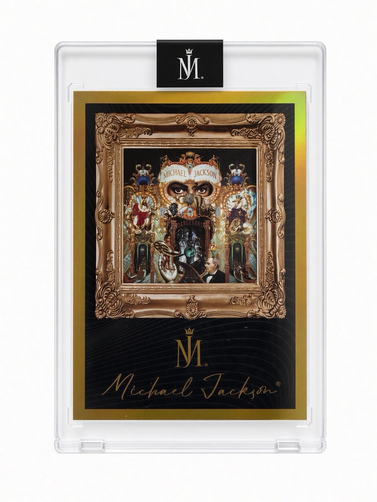 Keepsake Michael Jackson Dangerous Spotlight Album Framed # 32 Gold 10/10 OMEGA Keepsake Michael Jackson Dangerous Spotlight Album Framed # 32 Gold 10/10 OMEGA